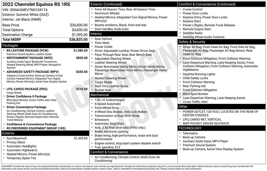 2022 Chevrolet Equinox RS