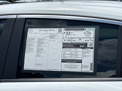 2026 Nissan Sentra SV