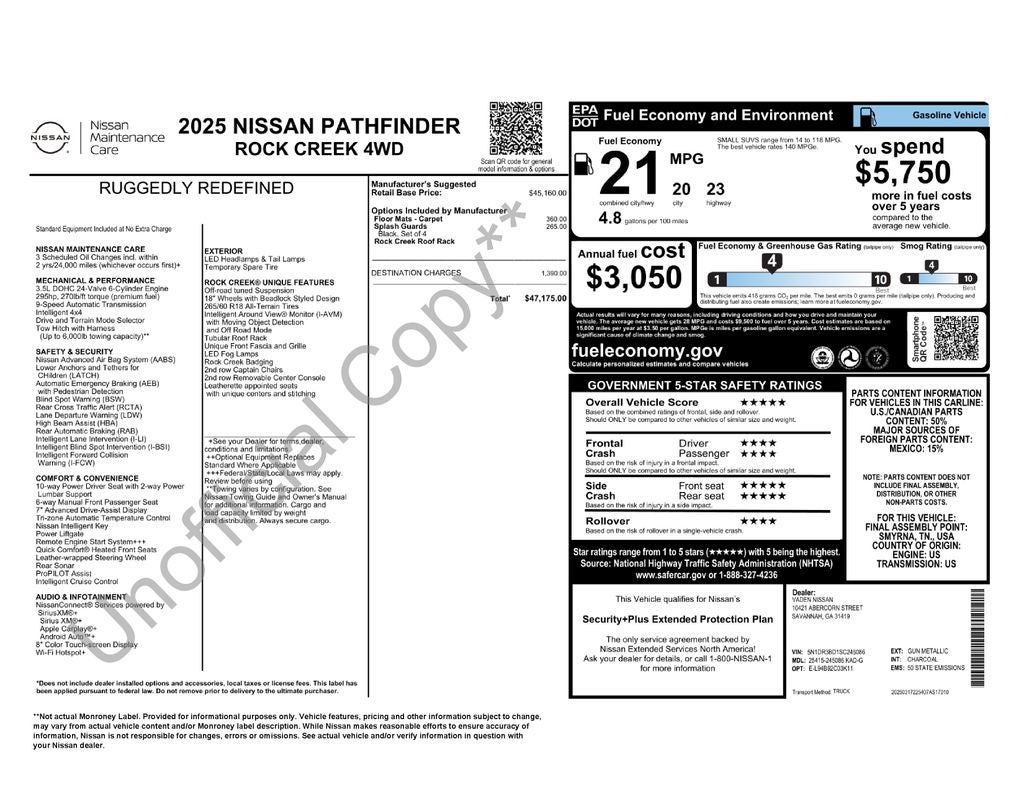 2025 Nissan Pathfinder Rock Creek - Photo 35