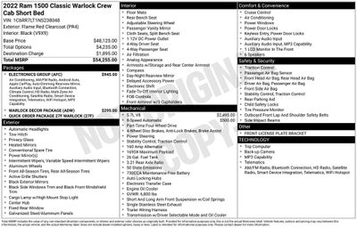 2022 RAM 1500 Classic Warlock