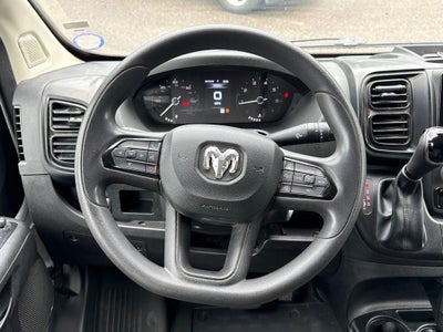 2024 RAM ProMaster 2500 Cargo Van Tradesman High Roof 136' WB w/Pass Seat