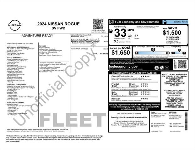 2024 Nissan Rogue SV FWD