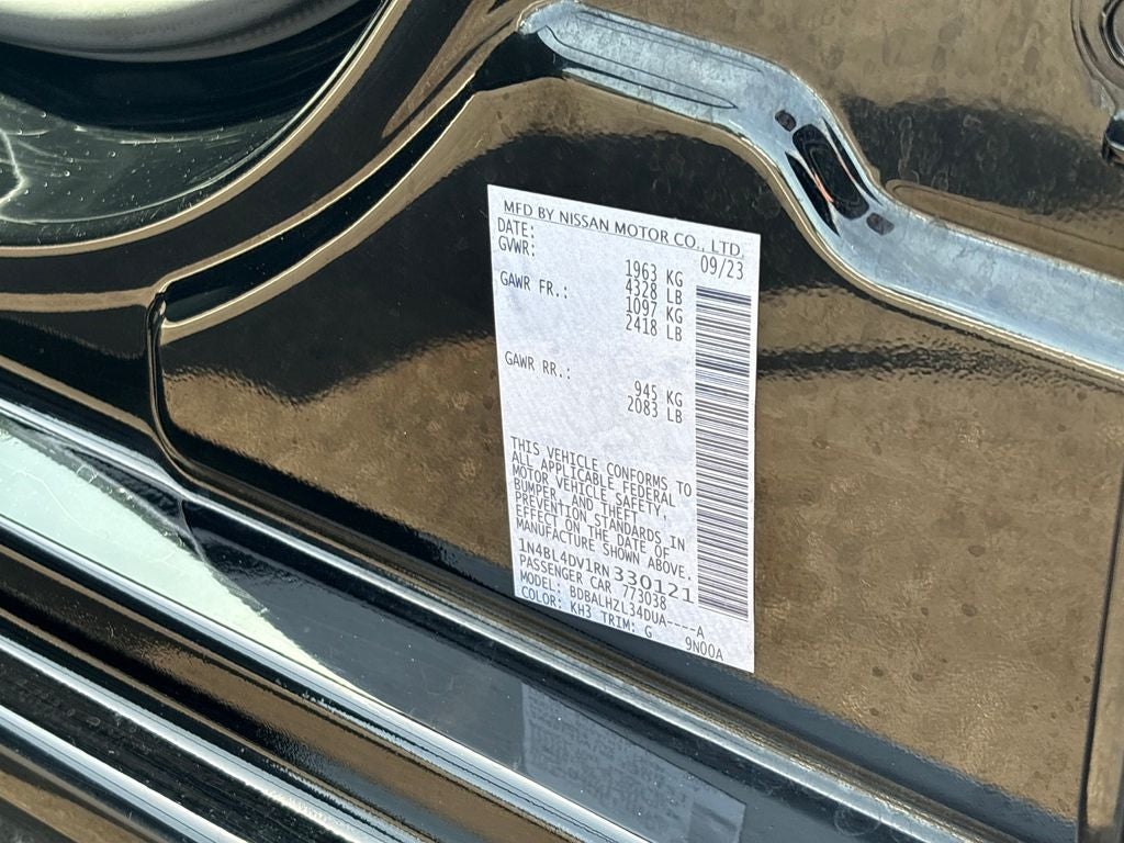 2024 Nissan Altima 2.5 SV