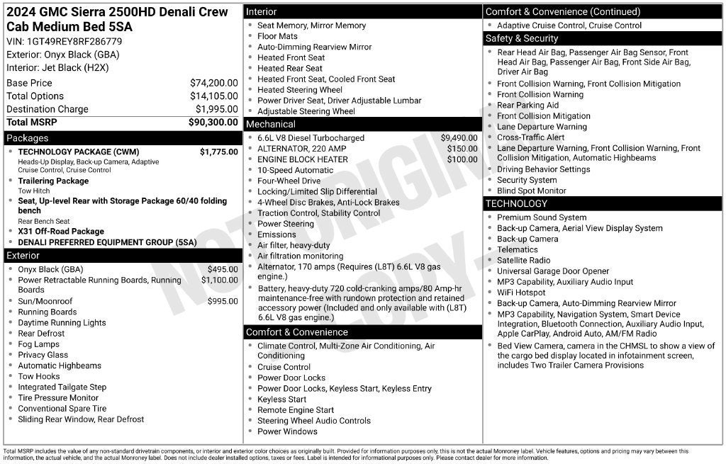 2024 GMC Sierra 2500 HD Base