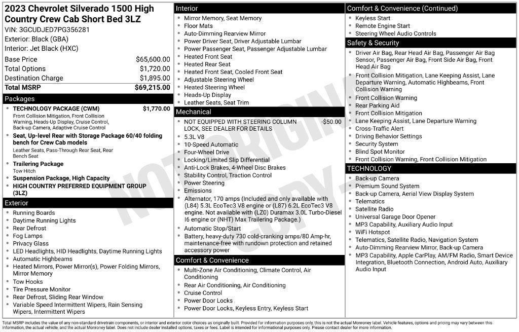 2023 Chevrolet Silverado 1500 Base