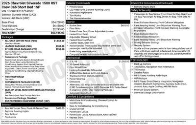 2026 Chevrolet Silverado 1500 Base