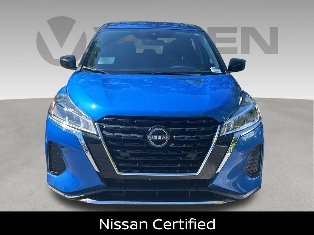 Certified 2023 Nissan Kicks SV with VIN 3N1CP5CV7PL474444 for sale in Bluffton, SC