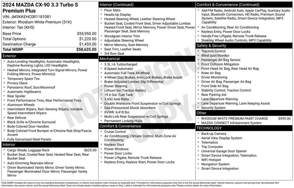 2024 Mazda CX-90 Turbo S Premium Plus Package - Photo 33