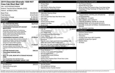 2019 Chevrolet Silverado 1500 RST