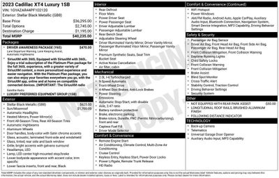 2023 Cadillac XT4 Luxury