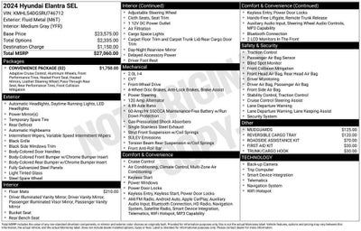 2024 Hyundai Elantra SEL