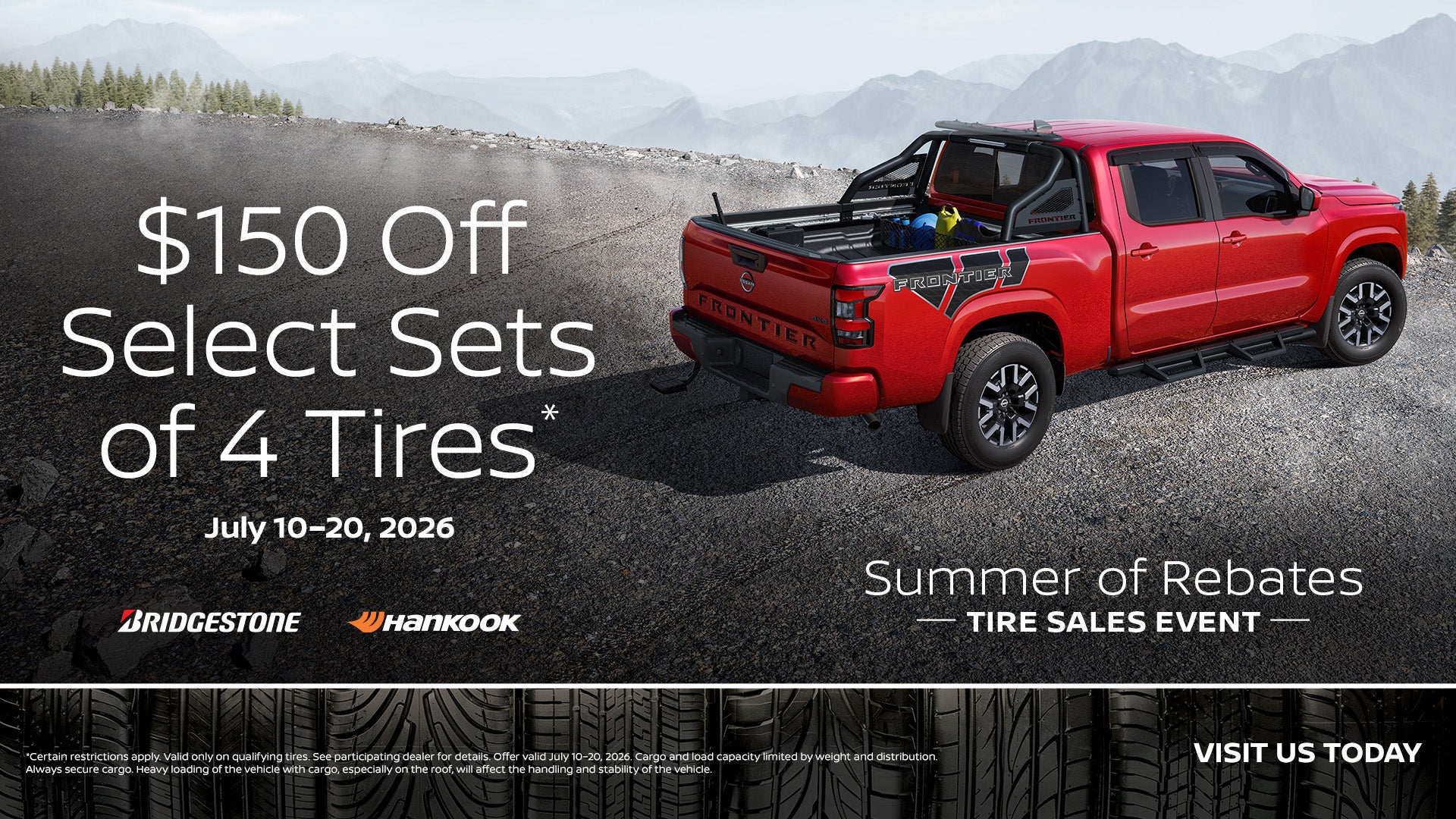 buy 3 eligible tires get the 4th for 1$