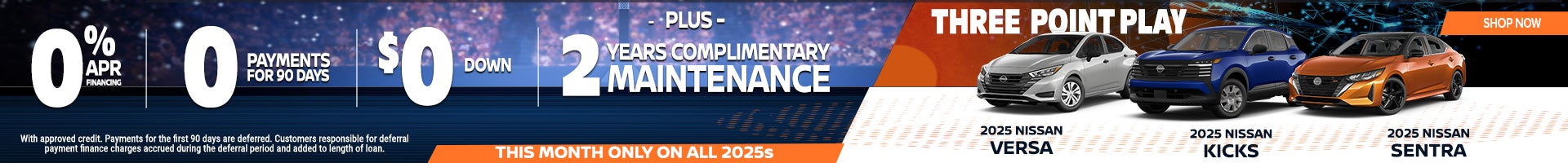 Vaden Nissan Three Point Play